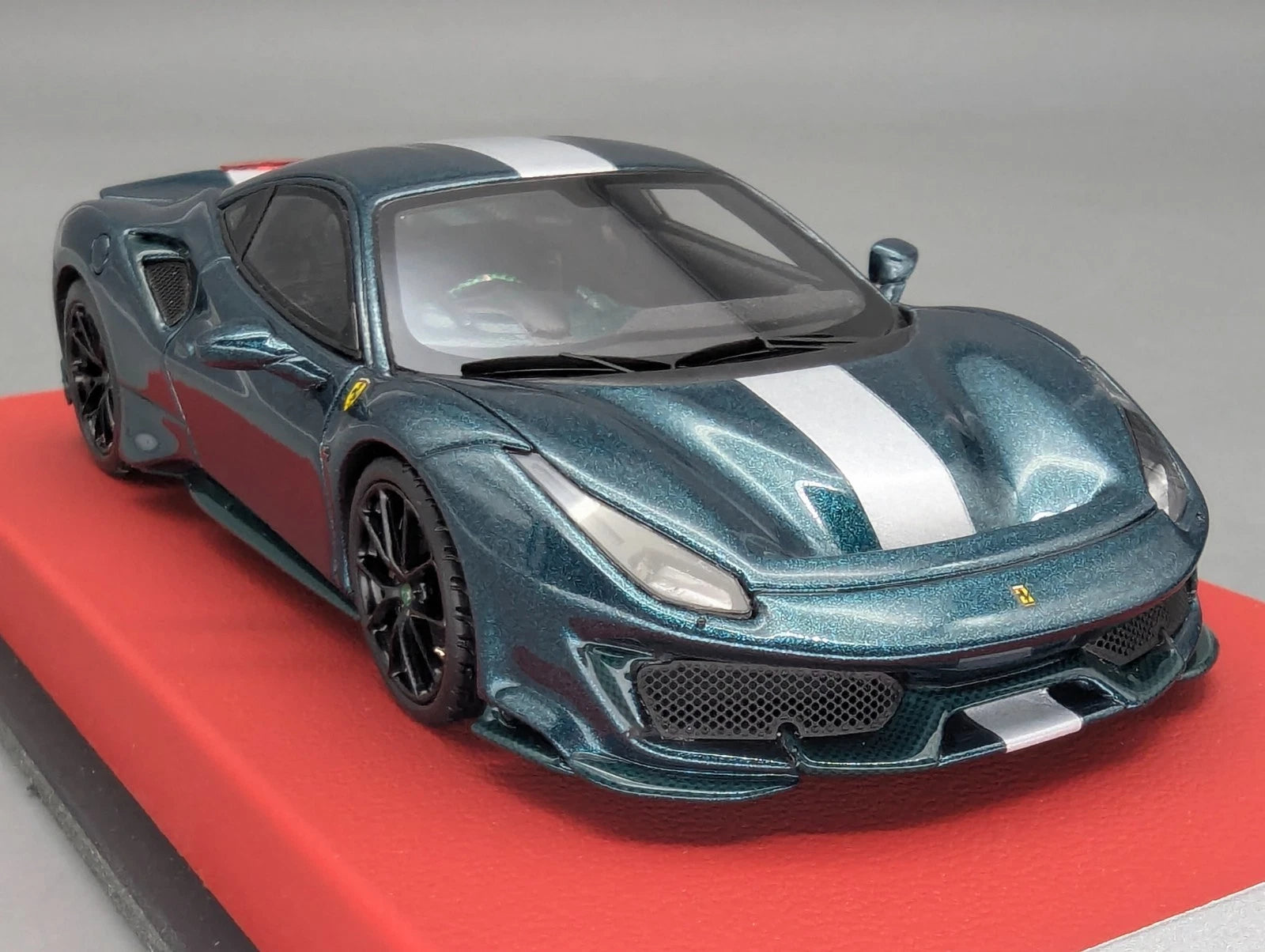 Modellautos 1:43 BBR Concept43 Ferrari 488 Pista RHD Verde Scuro Ltd 01/20 OVP
