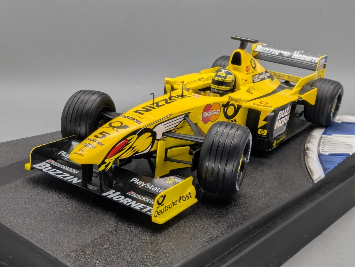 Modellautos 1:18 Hot Wheels Racing 2000 Jordan EJ10 #5 H. H. Frentzen mit OVP