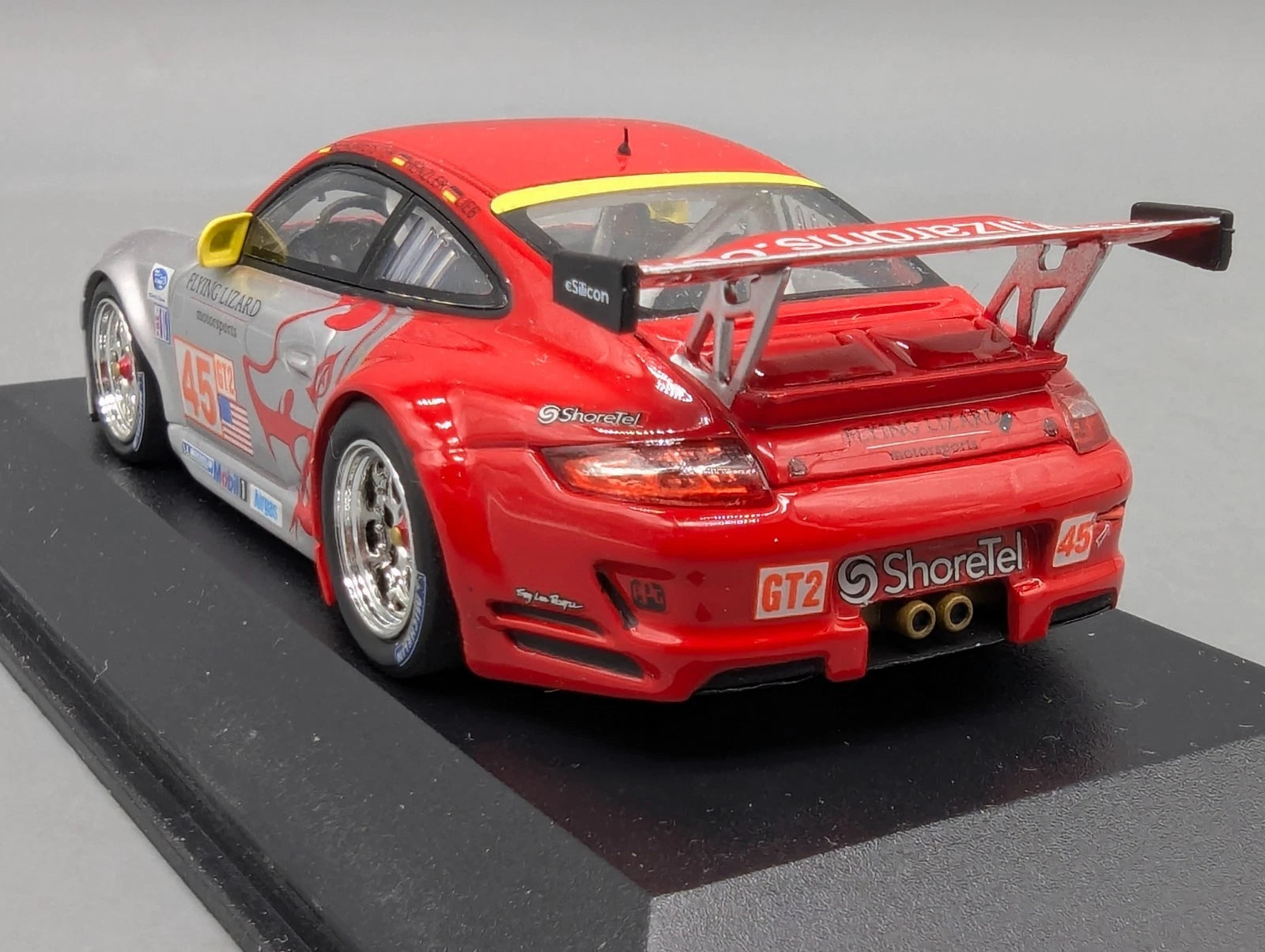 Modellautos 1:43 Minichamps Porsche 911 997 GT3 RSR WINNER Sebring 2008 #45 OVP