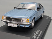 Modellautos 1:43 Minichamps Opel Monza 1980 Blau Metallic mit OVP