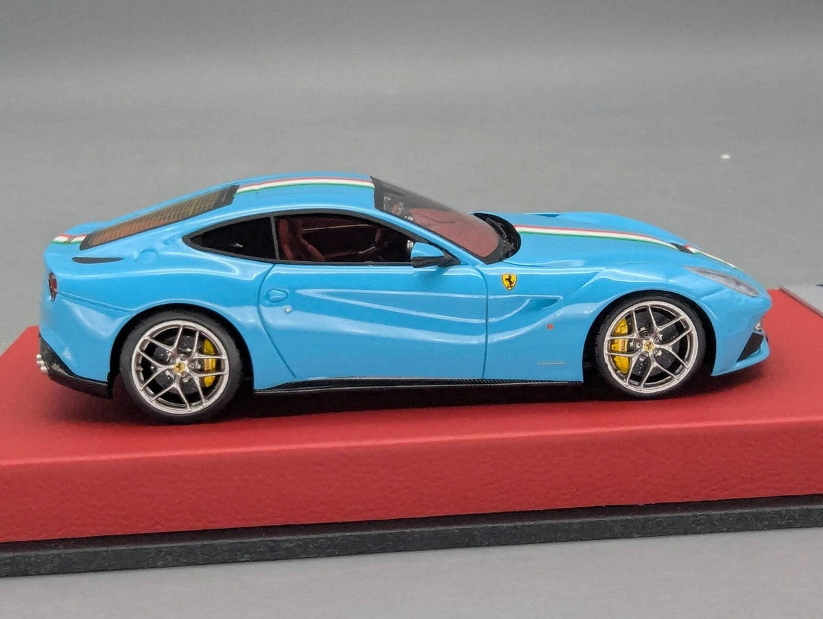 Modellautos 1:43 BBR Concept43 Ferrari F12 Berlinetta Baby Blu Ltd 07/25 mit OVP