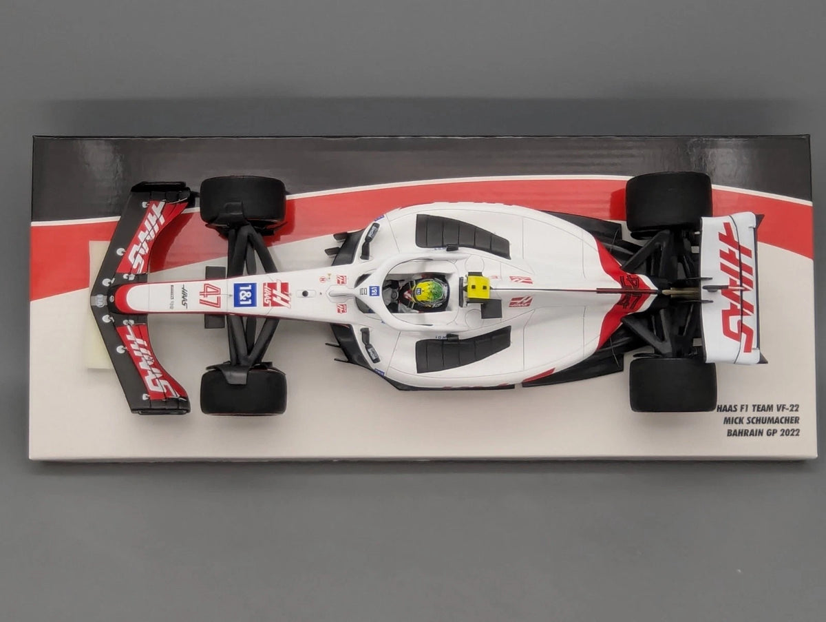 Modellautos 1:18 Minichamps Haas F1 Team VF-22 Bahrain 2022 Mick Schumacher OVP