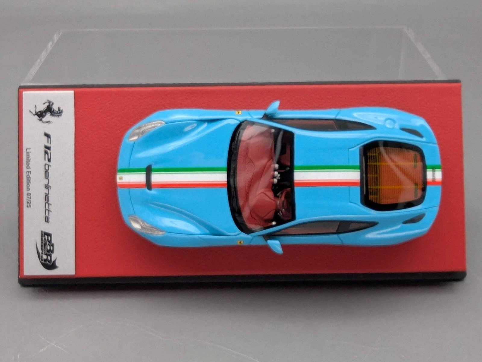 Modellautos 1:43 BBR Concept43 Ferrari F12 Berlinetta Baby Blu Ltd 07/25 mit OVP