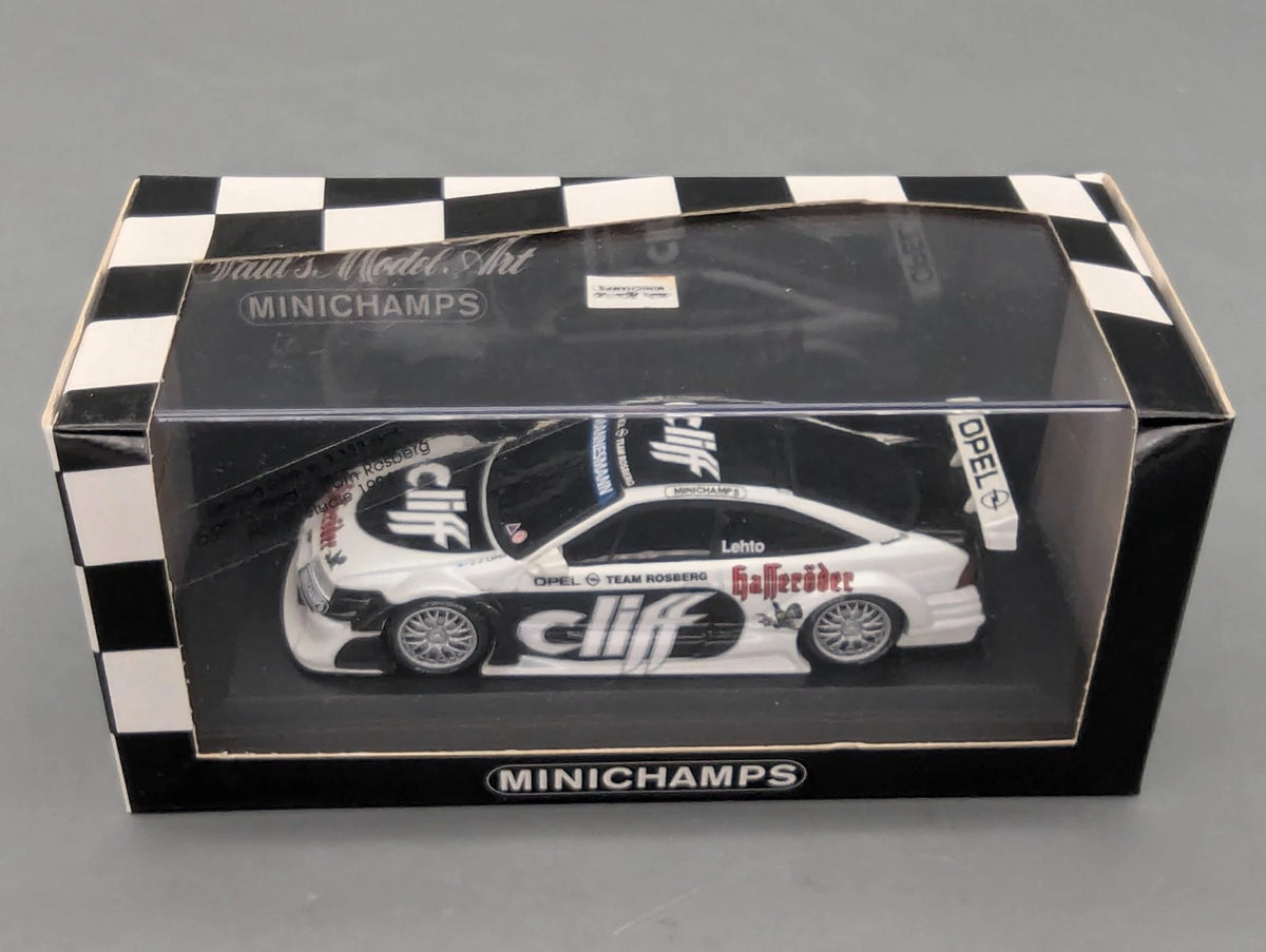 Modellautos 1:43 Minichamps Opel Calibra Design Sketch ITC 1996 Letho mit OVP