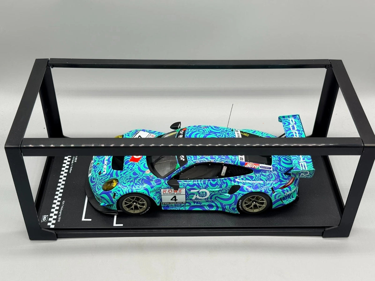 Modellautos 1:18 Ixo Porsche 911 GT3 R VLN 7 Nürburgring 2018 #4 mit OVP