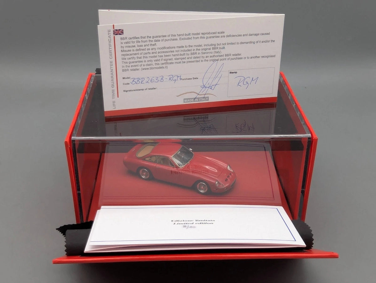 Modellautos 1:43 BBR Ferrari 250 GT Lusso Speciale 2007 S/N 4385GT Ltd 08/10 OVP