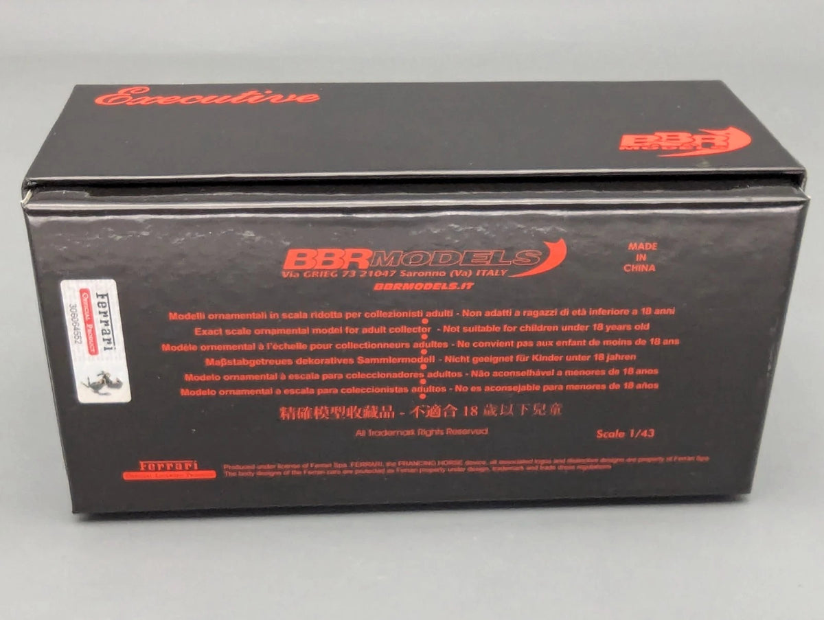 Modellautos 1:43 BBR Executive Calsito Ferrari 599 GTO Chameleon Ltd 04/20 OVP