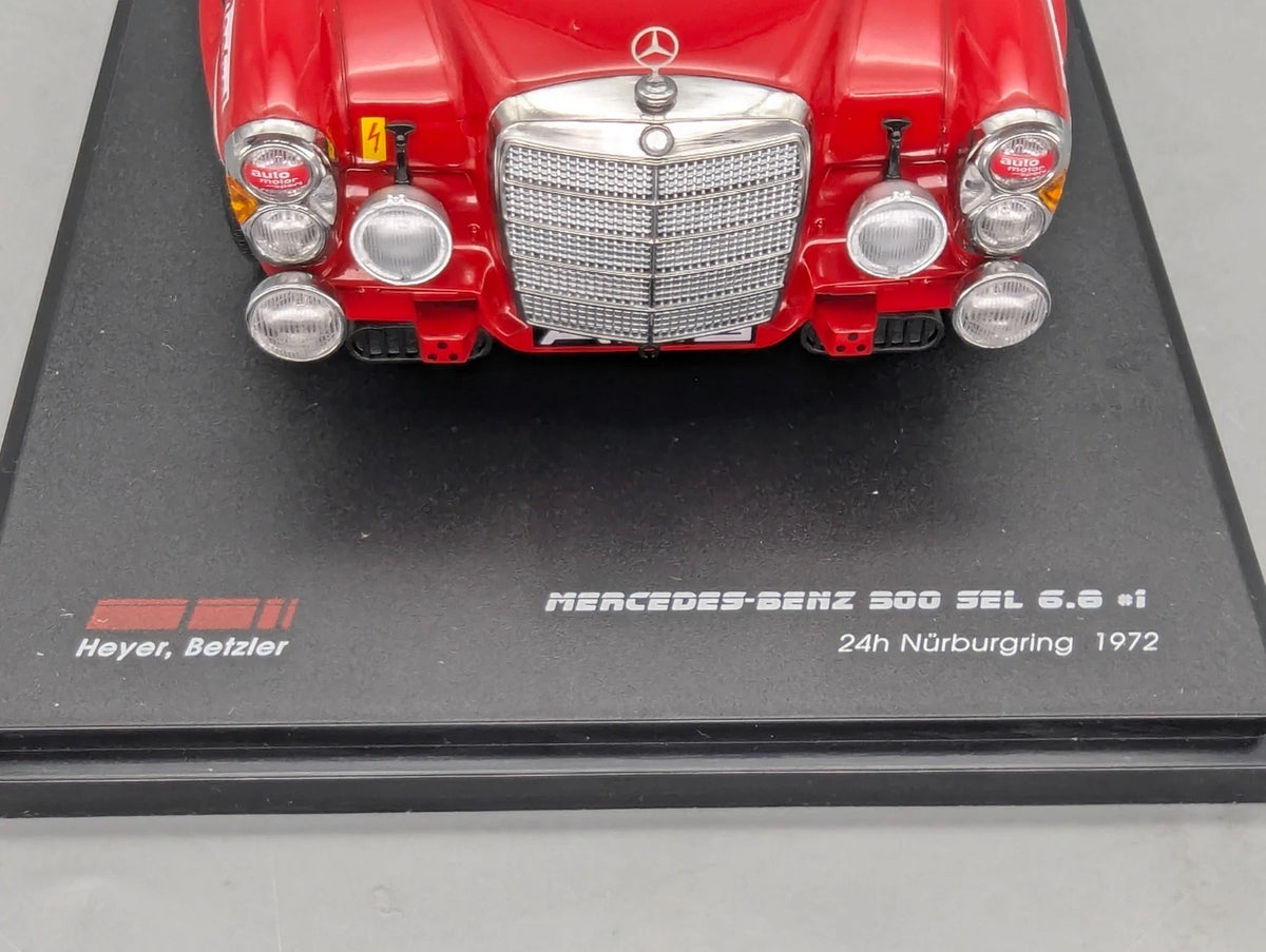 Modellautos 1:18 Werk83 Mercedes-Benz AMG 300 SEL 6.8 Nürburgring 1972 #1 OVP