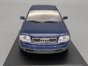 Modellautos 1:43 Minichamps Audi A6 Blau Metallic mit Dealer OVP