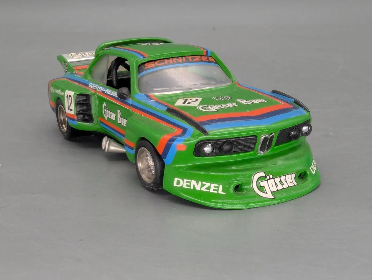 Modellautos 1:43 Solido BMW 3.0 CLS Gösser Beer #12 Quester Nielsson Built Kit
