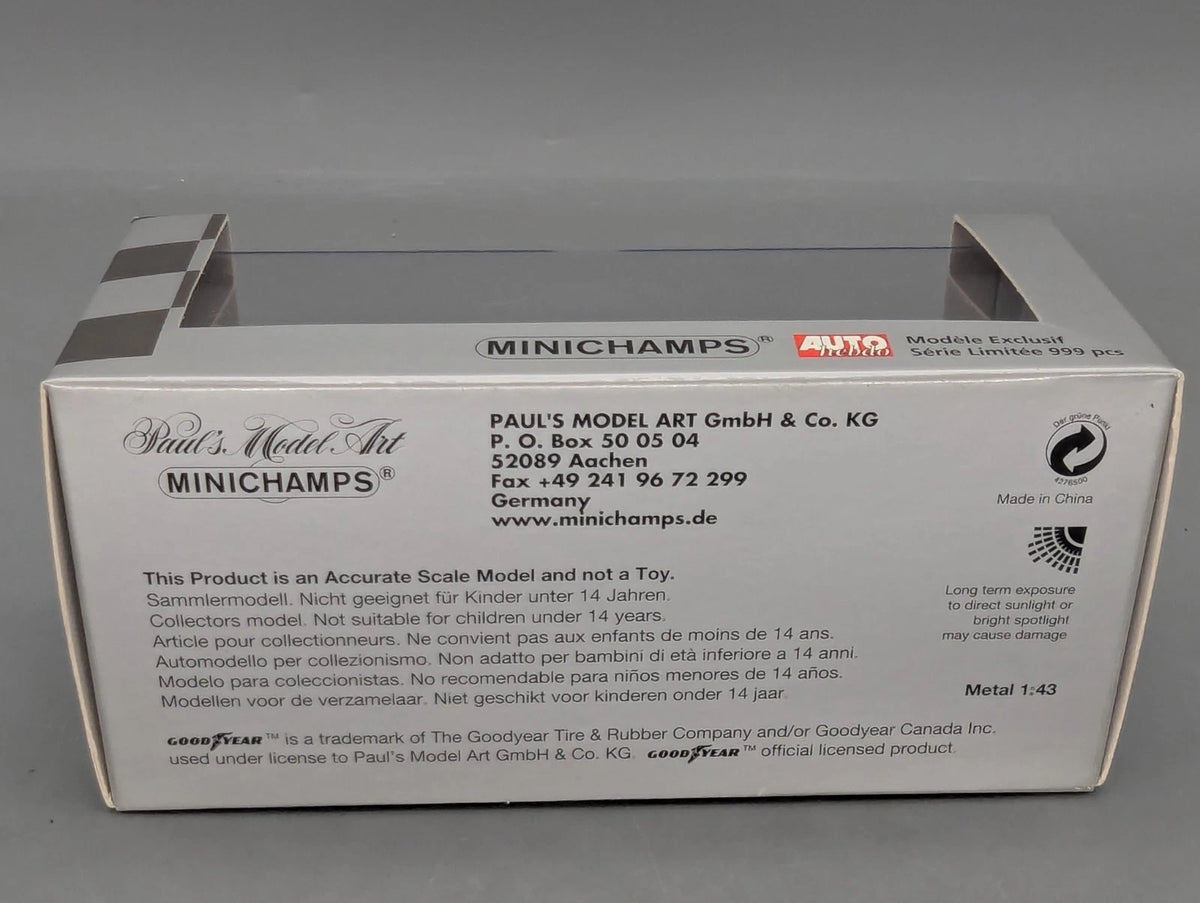 Modellautos 1:43 Minichamps Lancia Stratos AUTOhebdo Edition 8 / Black mit OVP