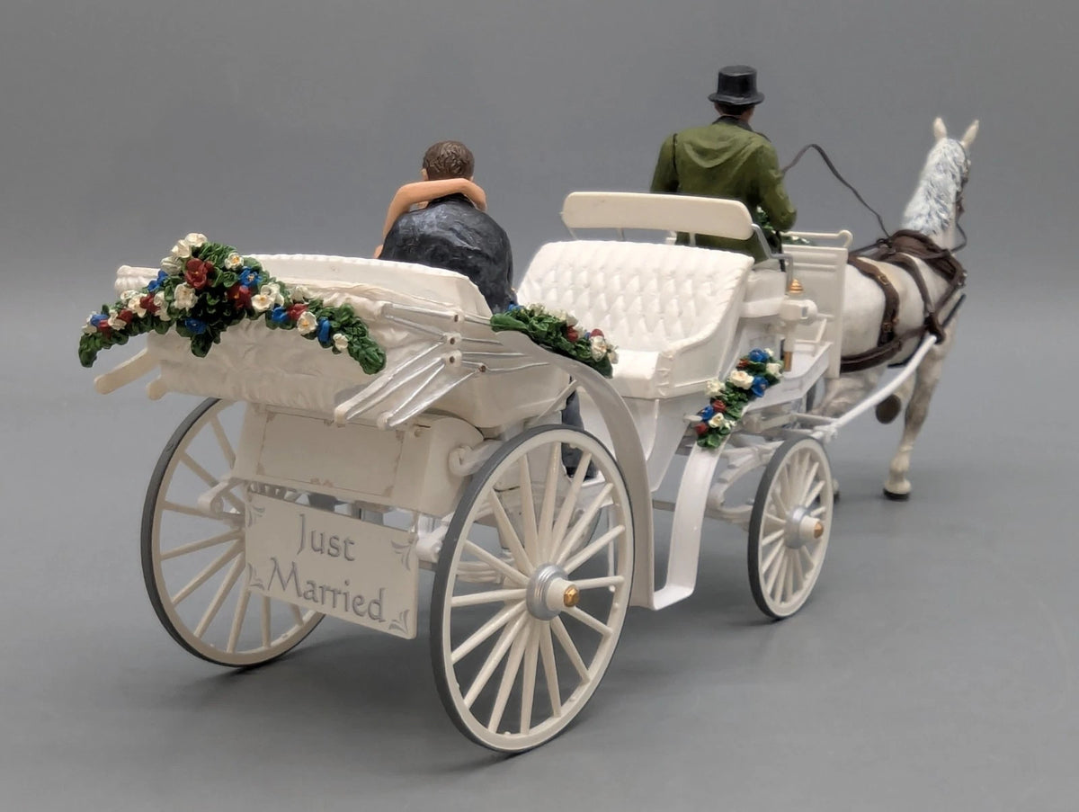Zinnfiguren Set 1:24 Distler Schuco 873 0025 Hochzeitskutsche mit OVP