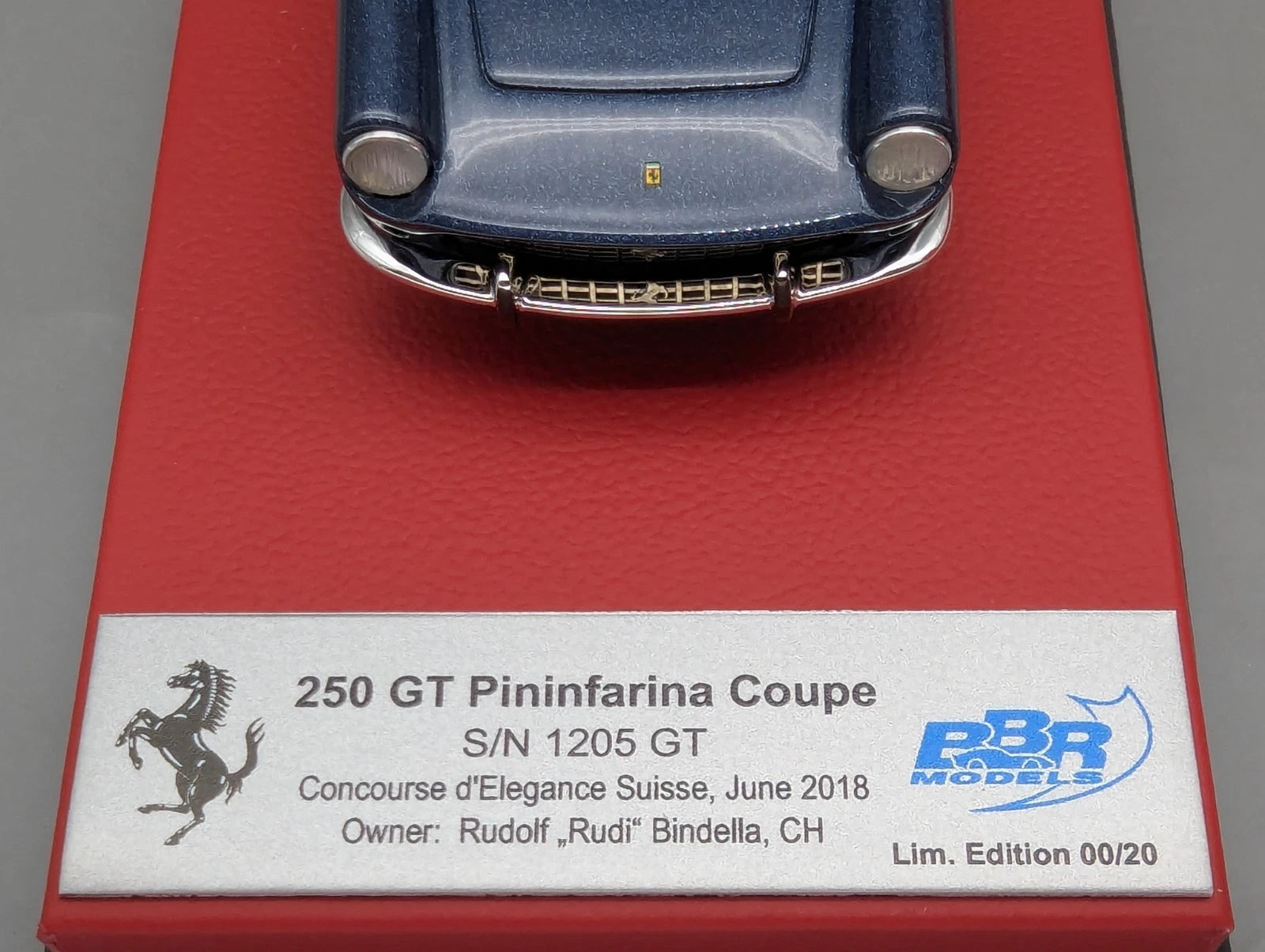Modellautos 1:43 BBR Ferrari 250 GT Pininfarina Coupe Ltd 00/20 OVP