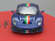 Modellautos 1:43 BBR Ferrari 488 Pista RHD Blu TdF 2019 Romans 2020 Ltd 1/5 OVP