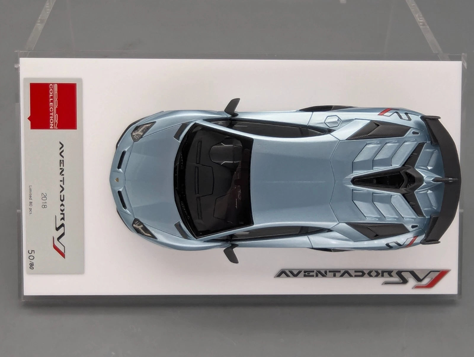Eidolon Make Up 1:43 Lamborghini Aventador SVJ 2018 Limited 50/80 Azzurro T. OVP
