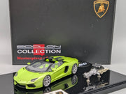 Eidolon Make Up 1:43 Lamborghini Aventador LP700-4 Roadster 2012 Engine Set OVP