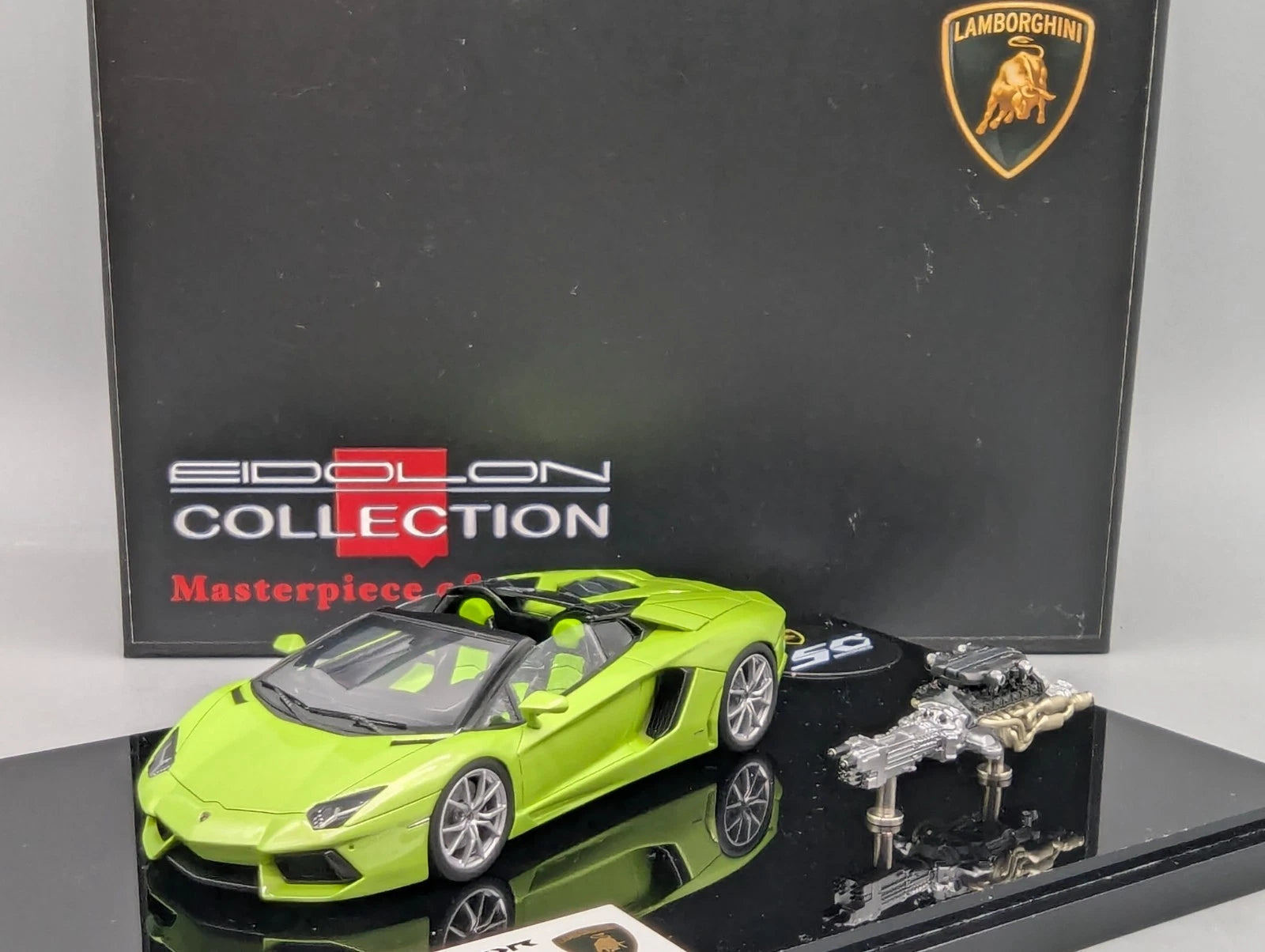 Eidolon Make Up 1:43 Lamborghini Aventador LP700-4 Roadster 2012 Engine Set OVP