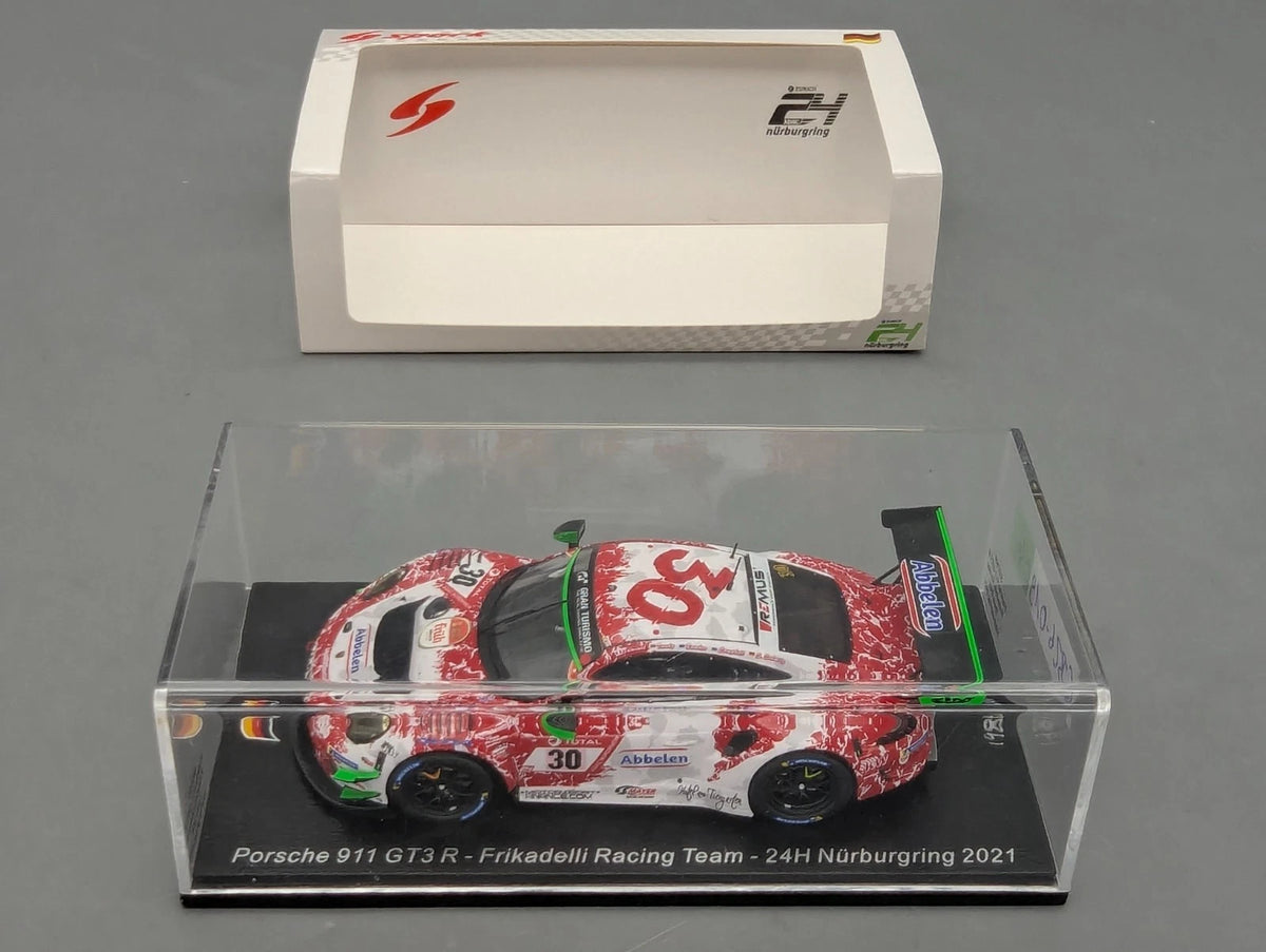 Modellautos 1:43 Spark SG789 Porsche 911 GT3R 24h Nürburgring 2021 #30 mit OVP