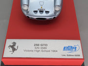 Modellautos 1:43 BBR Ferrari 250 GTO Victoria High School 1964 Ltd 03/20 mit OVP