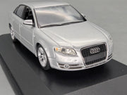 Modellautos 1:43 Minichamps Audi A4 B7 Avus Silber Metallic mit Dealer OVP