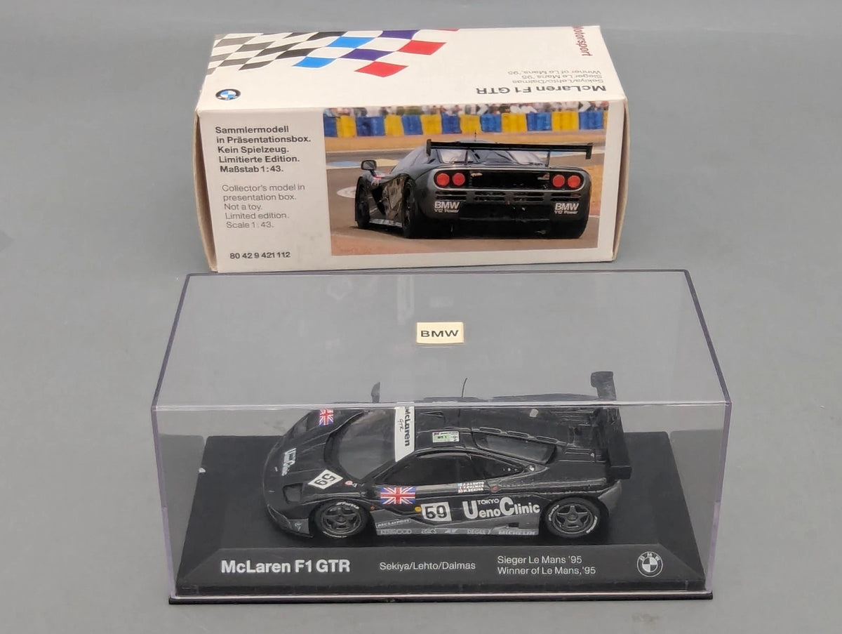 Modellautos 1:43 Minichamps McLaren F1 GTR WINNER Le Mans 1995 #69 Dealer OVP
