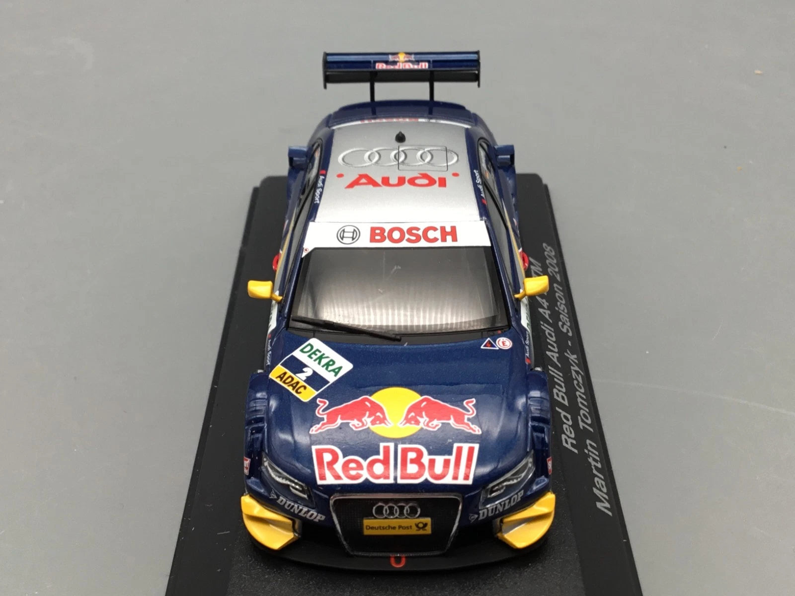 Modellautos 1:43 Minichamps Red Bull Audi A4 DTM 2008 Tomczyk #2 in OVP