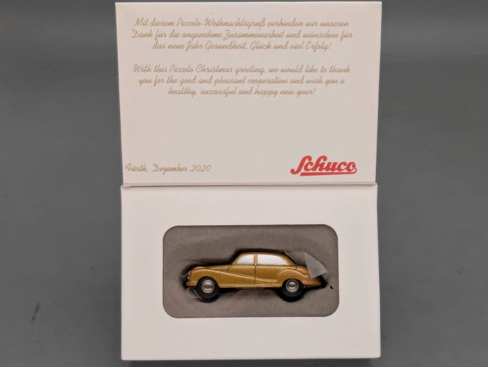 Modellautos 1:90 Schuco Piccolo BMW 502 Weihnachten 2020 in OVP