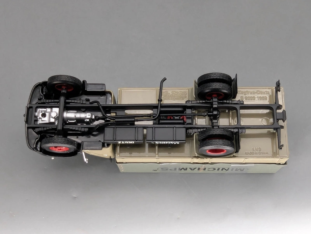 LKW Modell 1:43 Minichamps Magirus Deutz S 6500 Canvas 1955 Grey Black mit OVP