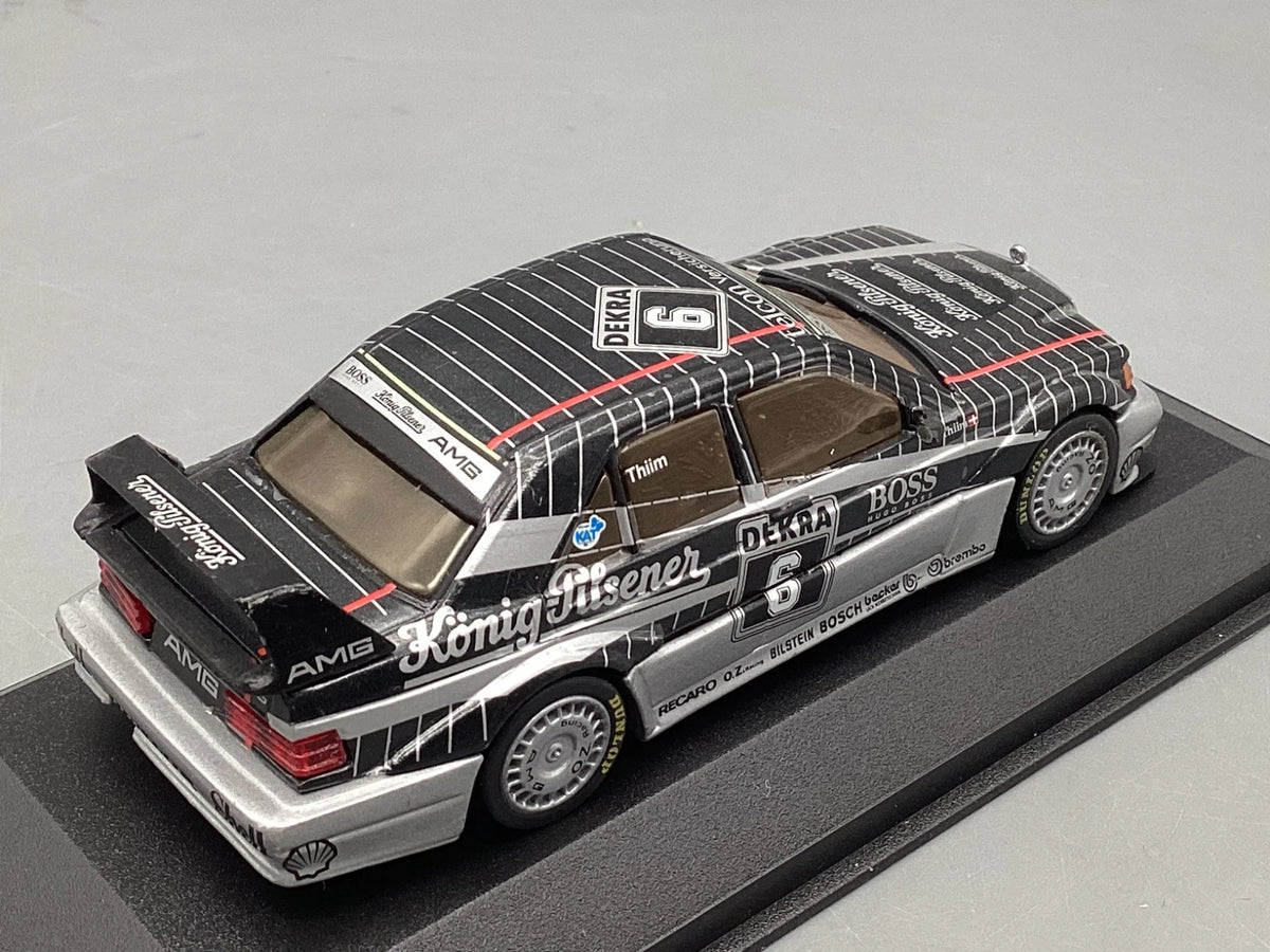 Modellautos 1:43 Minichamps Mercedes 190 E Evo 1 AMG König Pilsener Thiim #6 OVP