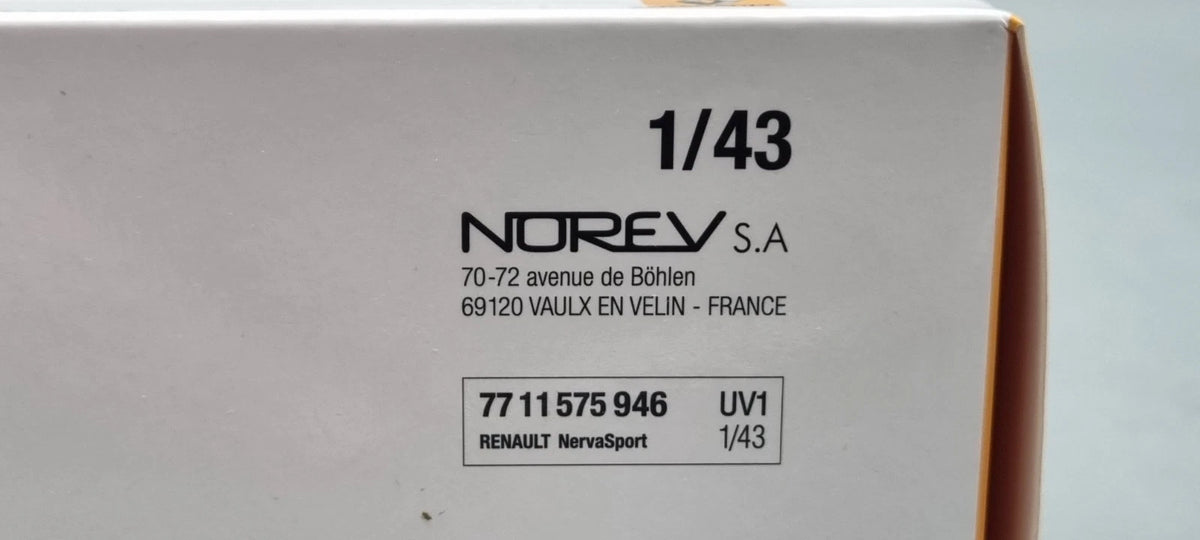 Modelautos 1:43 Norev Renault Nervasport Dealer OVP