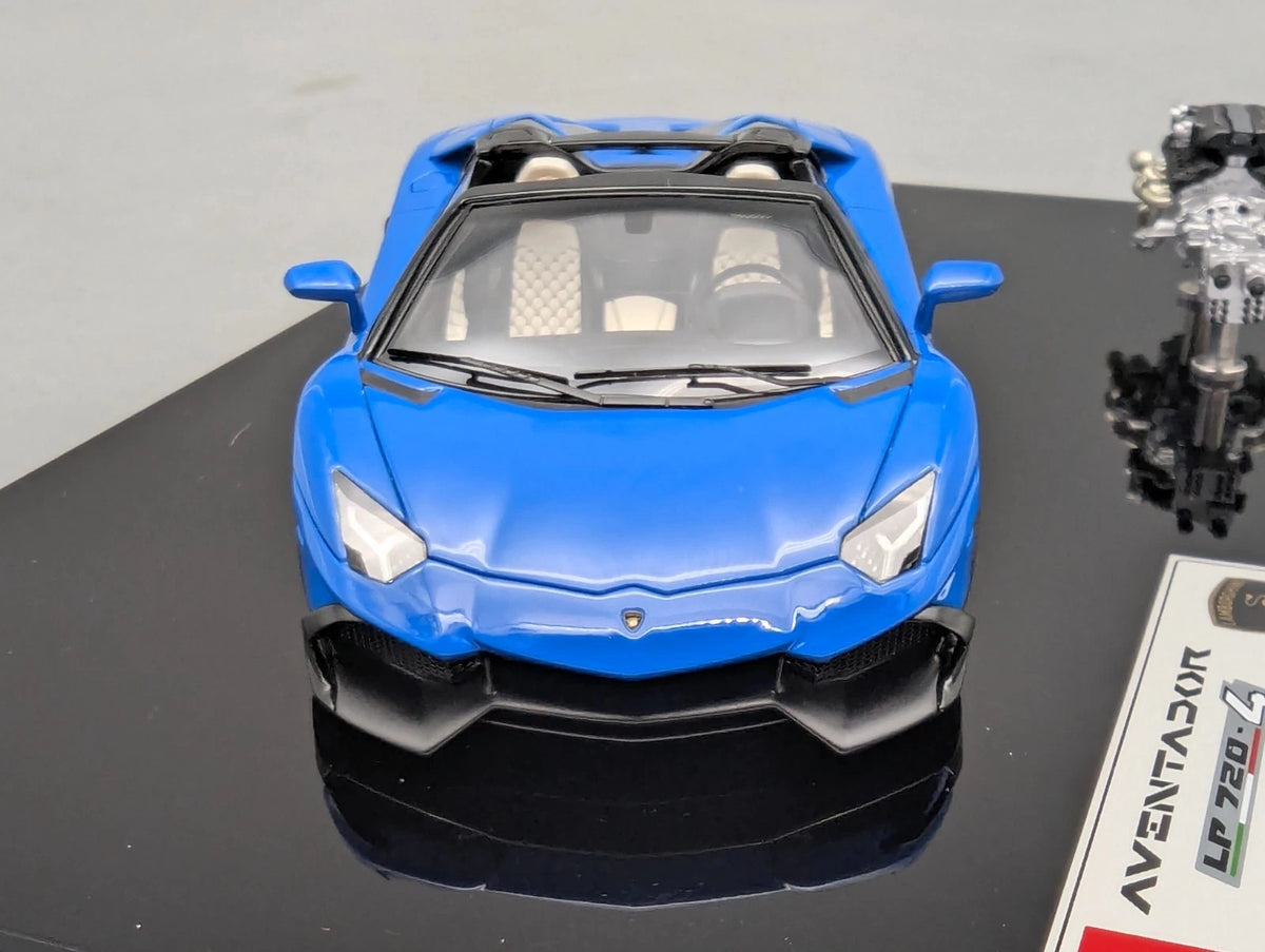 Eidolon Make Up 1:43 Lamborghini Aventador LP720-4 Roadster Engine Set OVP