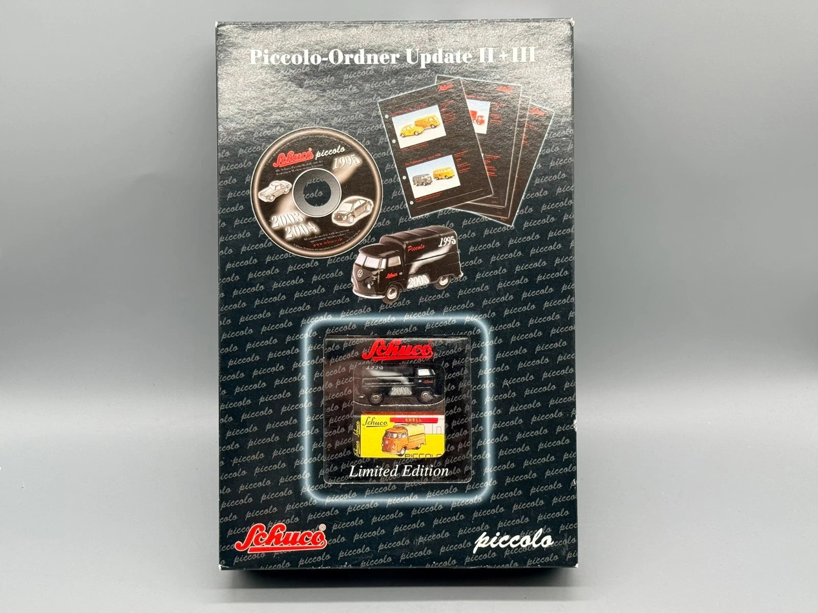 Modellautos 1:90 Schuco Piccolo-2er Set Piccolo Ordner Update II + III in OVP