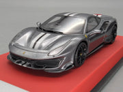 Modellautos 1:43 BBR Concept43 Ferrari 488 Pista RHD 2019 Grigio Ltd 01/20 OVP
