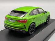 Modellautos 1:43 Minichamps Audi RS Q3 Sportback Kyalami-Grün mit Dealer OVP