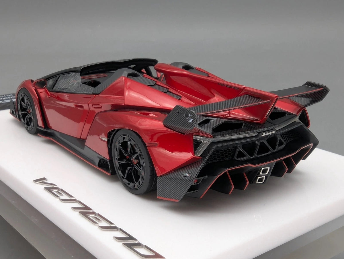 Eidolon Make Up 1:43 Lamborghini Veneno Roadster 2015 Rosso Veneno mit OVP