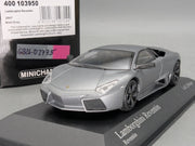 Modellautos 1:43 Minichamps Lamborghini Reventon 2007 Matt Grey Grau mit OVP