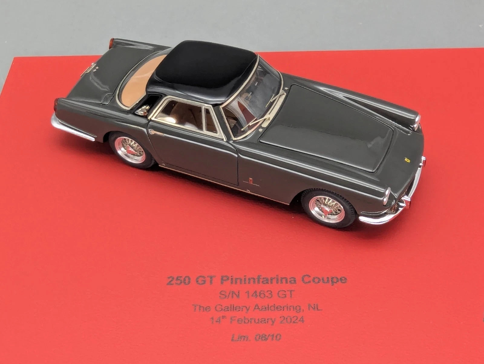 Modellautos 1:43 BBR Ferrari 250 GT Pininfarina Coupe Ltd 08/10 OVP