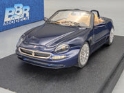 Modellautos 1:43 BBR Maserati 4200 Spyder 2001 Blau Metallic mit OVP