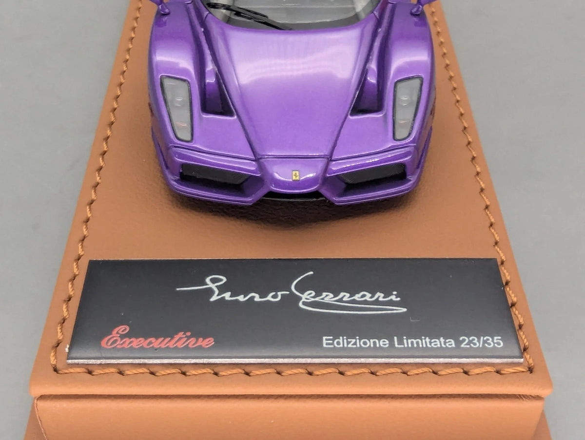 Modellautos 1:43 BBR Executive Calsito Ferrari Enzo Mica Violet Gl Ltd 23/35 OVP