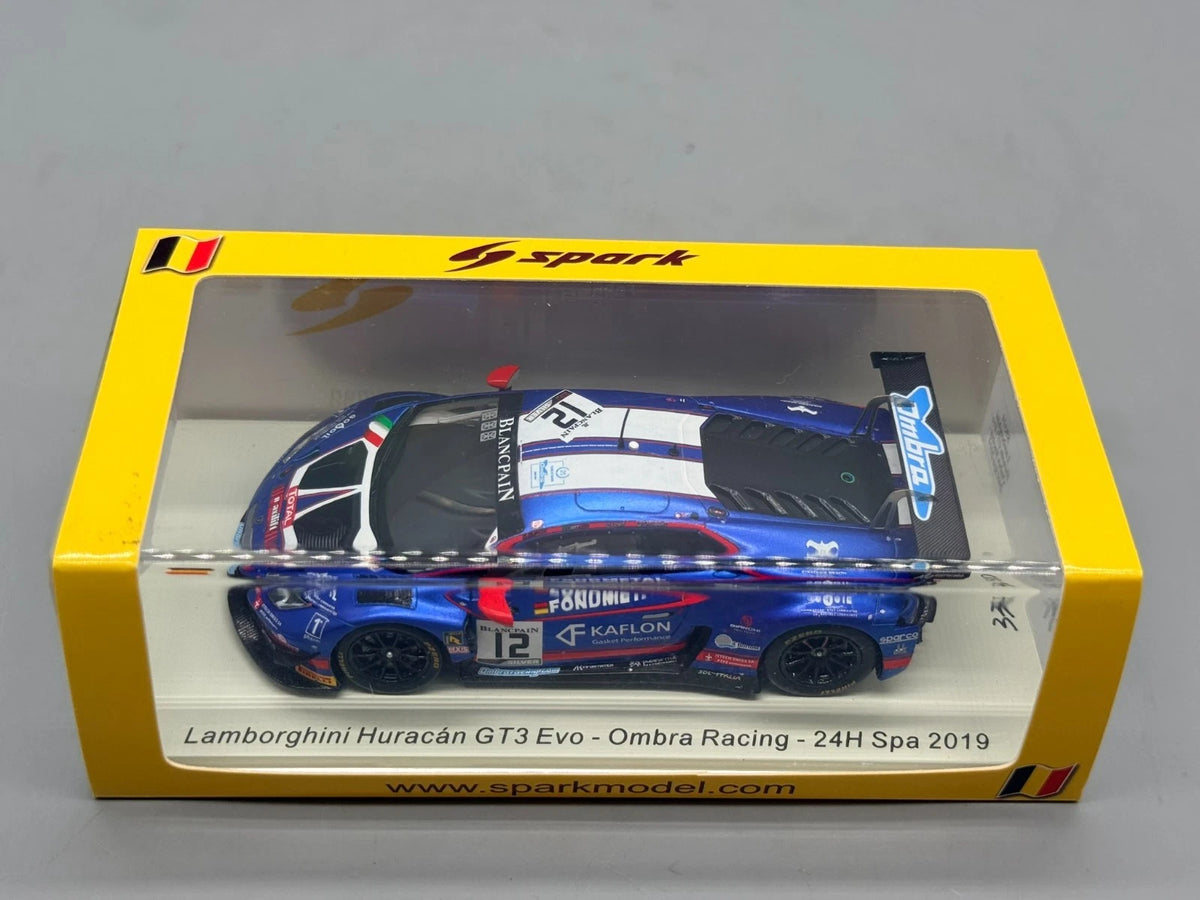Modellautos 1:43 Spark Lamborghini Huracan GT3 Evo 24h Spa 2019 mit OVP