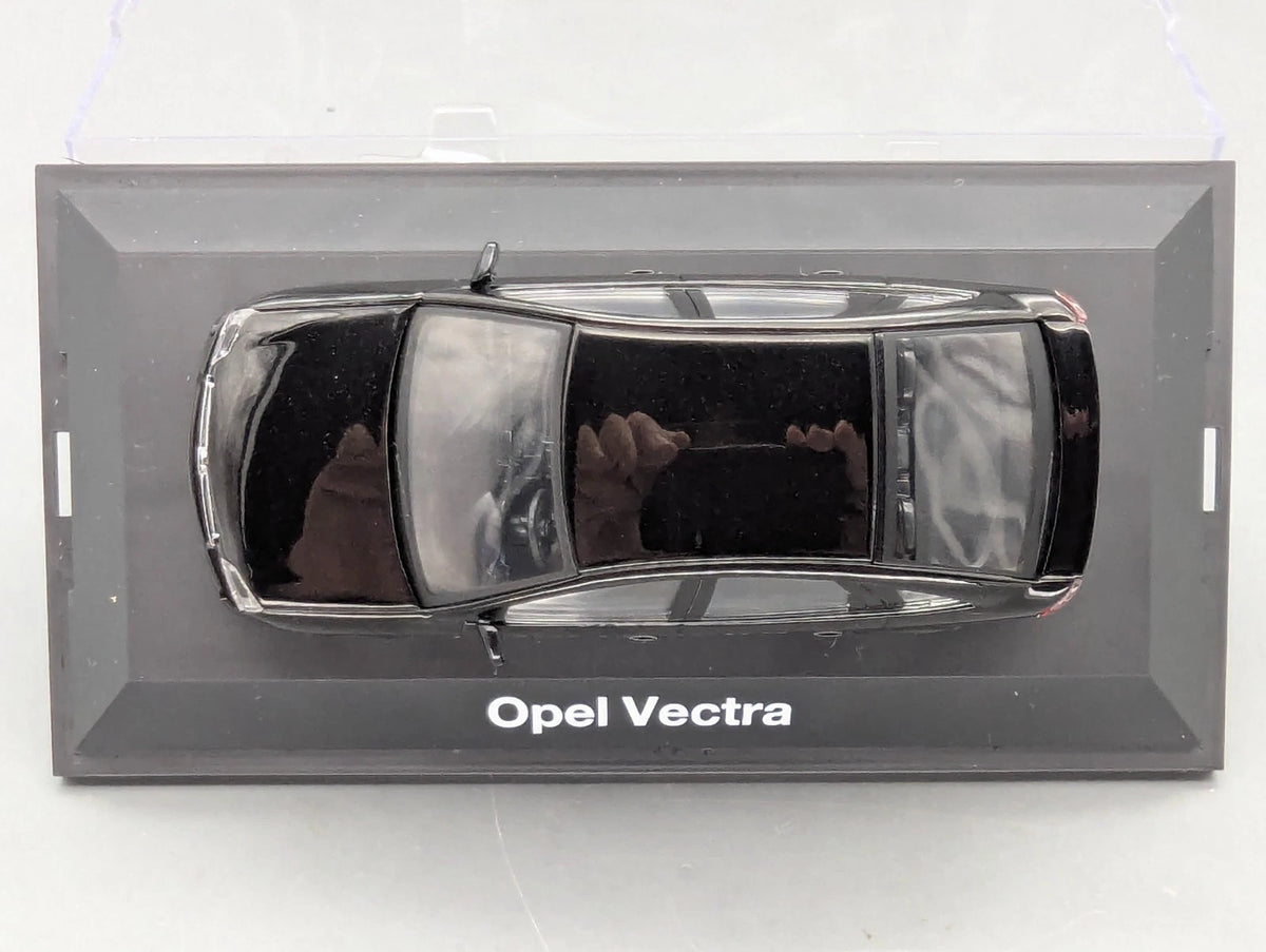 Modellautos 1:43 Schuco Opel Vectra GTS Schwarz mit Dealer OVP