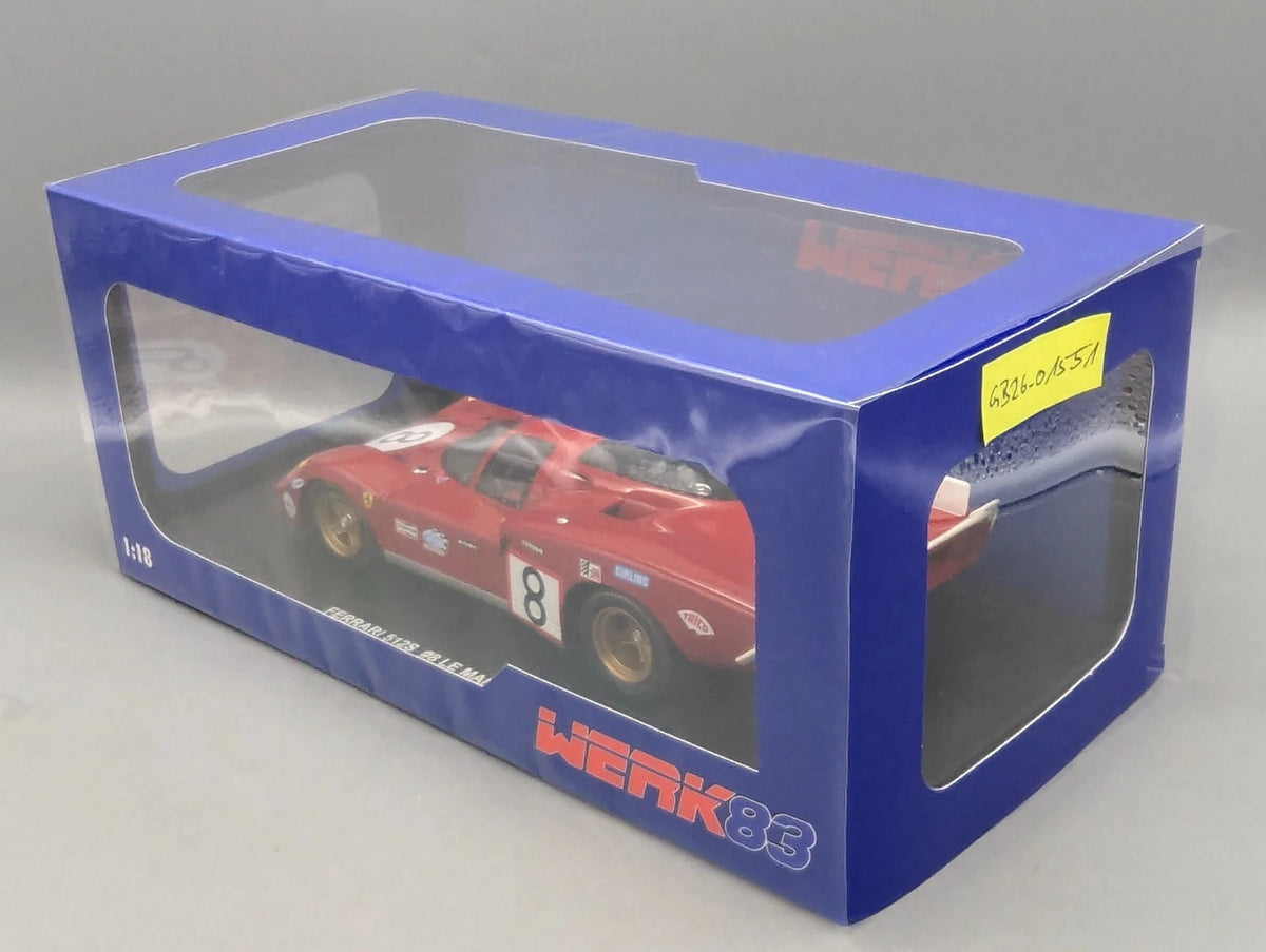 Modellautos 1:18 Werk83 Ferrari 512S 24h Le Mans 1970 #8 mit OVP