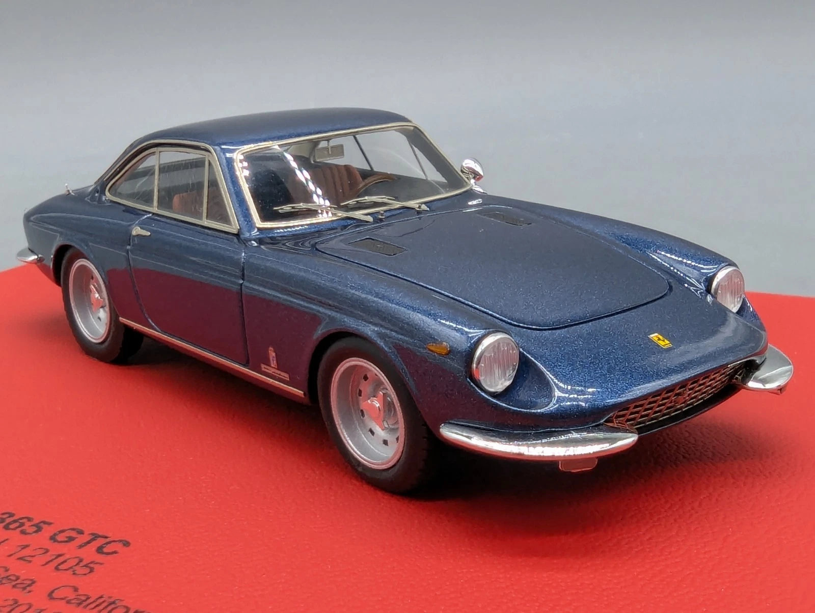 Modellautos 1:43 BBR Ferrari 330 GTC 1969 Version 2016 S/N 12105 Ltd 01/03 OVP