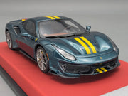 Modellautos 1:43 BBR Concept43 Ferrari 488 Pista LHD Verde Scuro Ltd 01/20 OVP