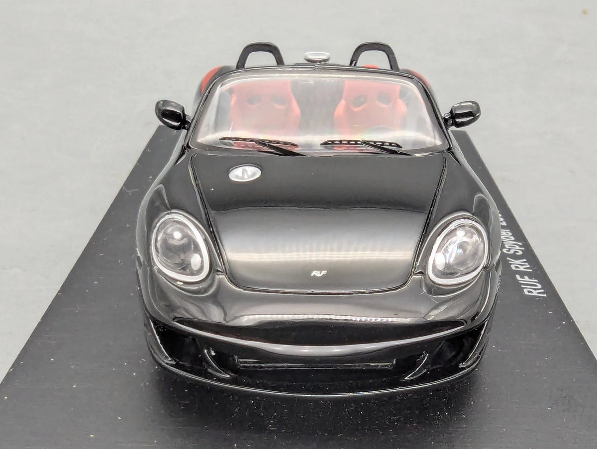 Modellautos 1:43 Spark S0708 Ruf RK Spyder Black 2006 mit OVP