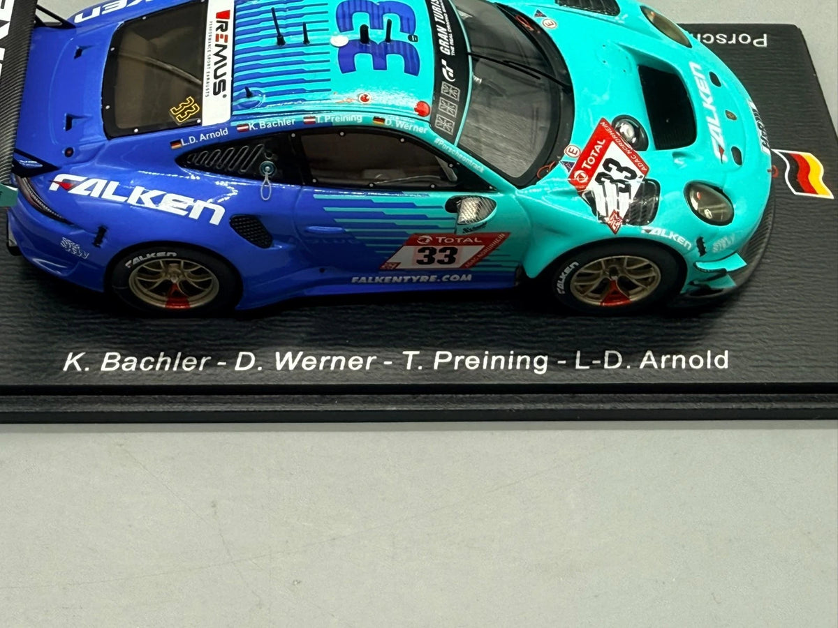 Modellautos 1:43 Spark Porsche 911 GT3 R - Nürburgring 2021 #33 mit OVP