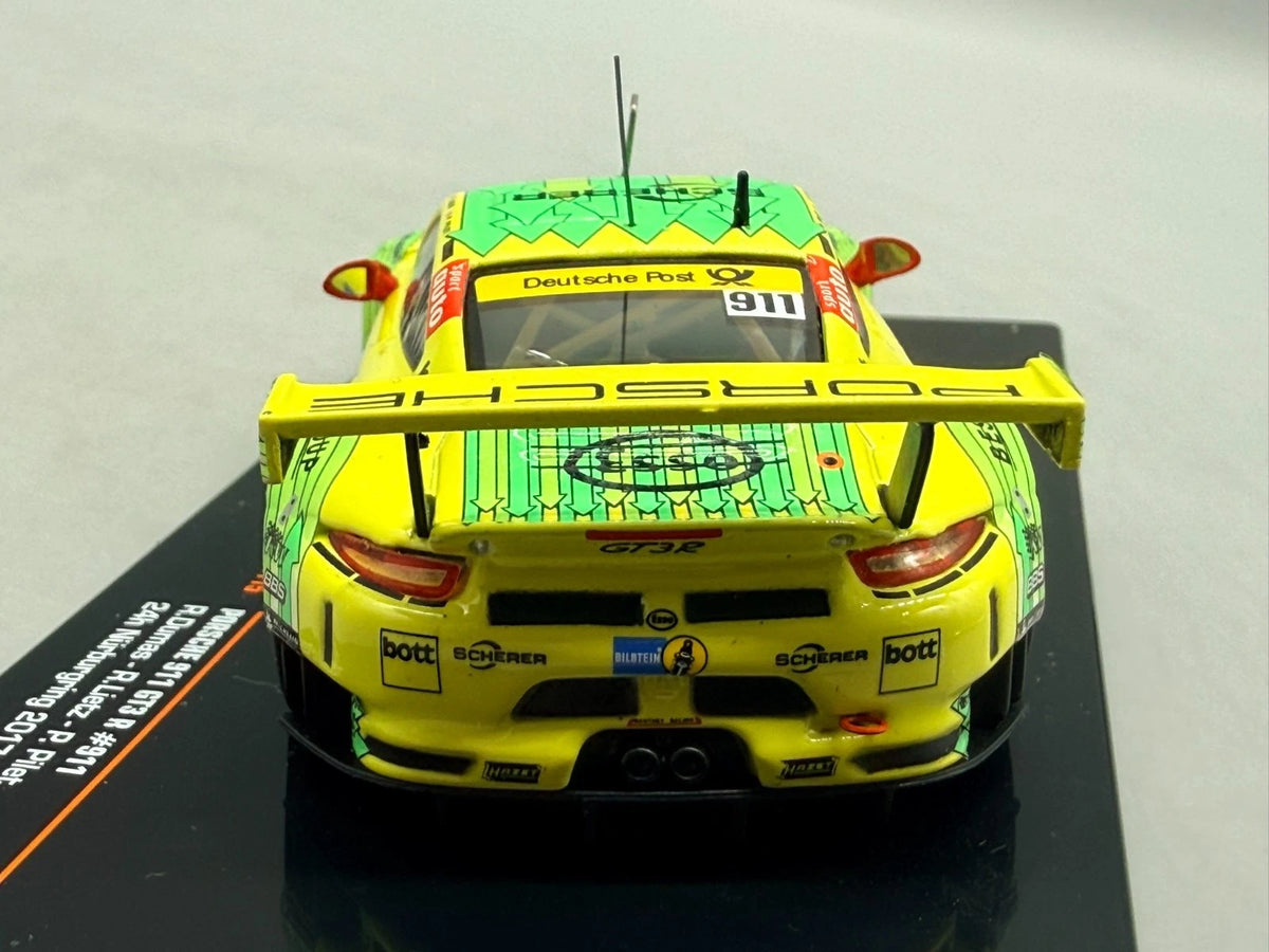 Modellautos 1:43 Ixo Porsche 911 GT3 R #911 24h Nürburgring 2017 mit OVP