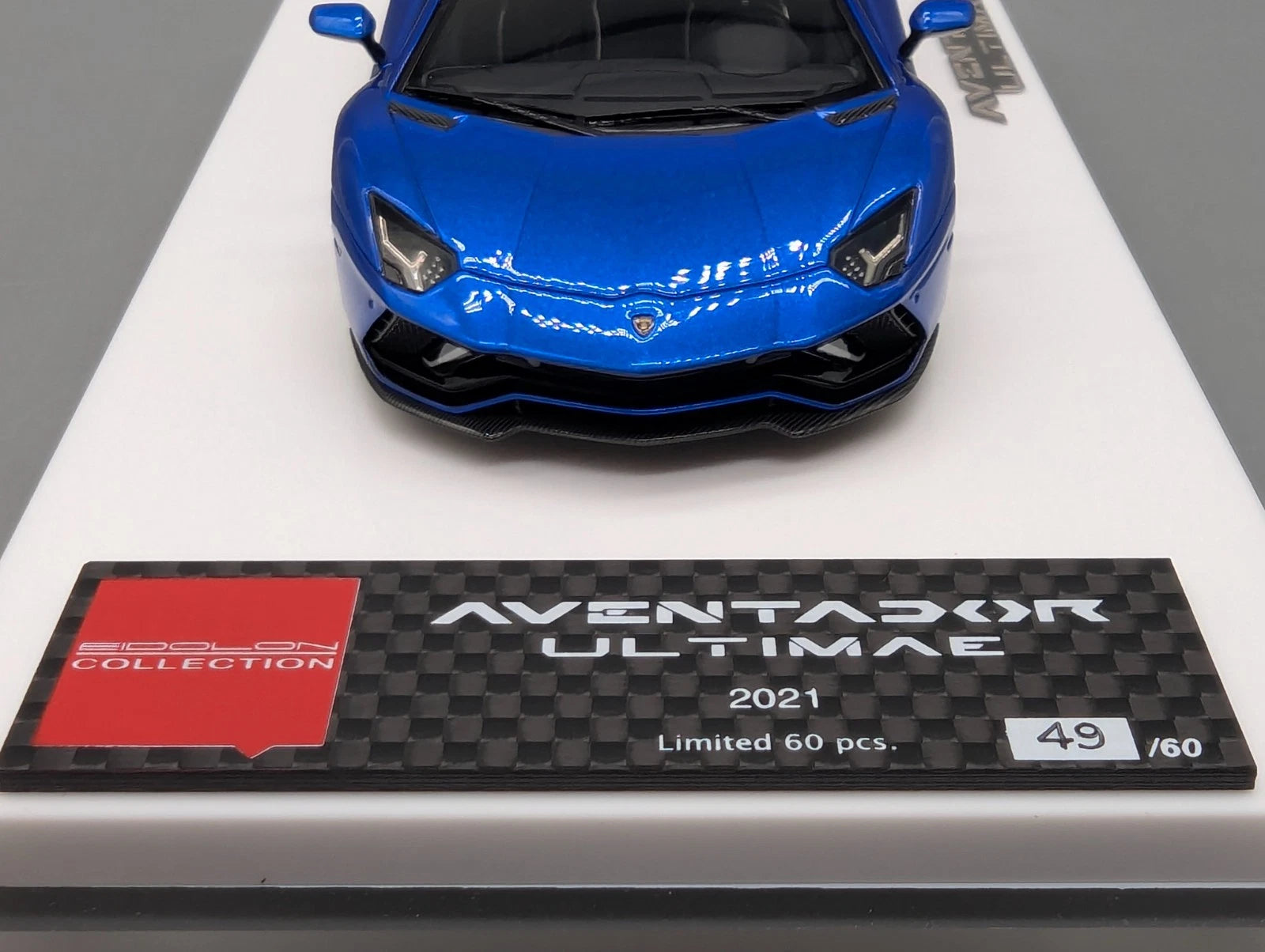 Eidolon Make Up 1:43 Lamborghini Aventador LP780-4 Ultimae Blu 2021 49/60 OVP