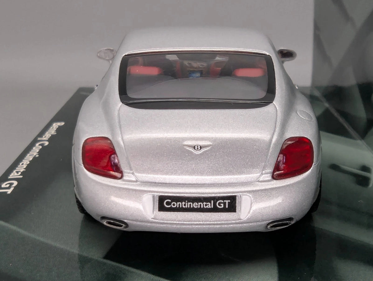 Modellautos 1:43 Minichamps Bentley Continental GT Silber mit OVP