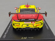 Modellautos 1:43 Spark SB456 Porsche 911 GT3 R WINNER AM 24h Spa 2021  #166 OVP